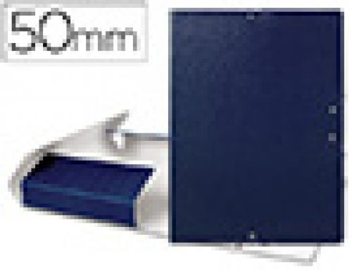 Capa elasticos para projetos lombada 5 cm azul , Liderpapel , 37342 , 8423473373426